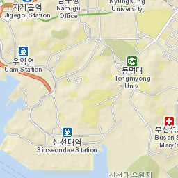 Nam-gu Street Map