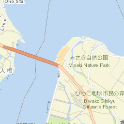 Ōtsu-shi Street Map
