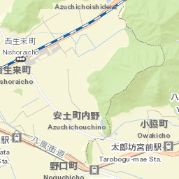 Higashiōmi-shi Street Map