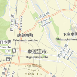 Youkaichi Street Map