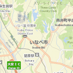 Inabe Street Map