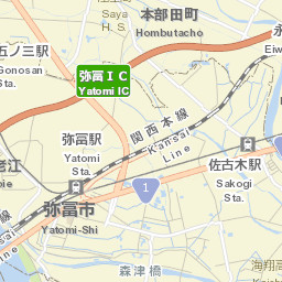 Yatomi-shi Street Map