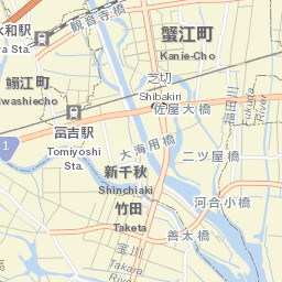 Kanie Street Map