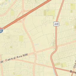 601-605 Pittard Drive Southwest, Albuquerque, NM Street Map