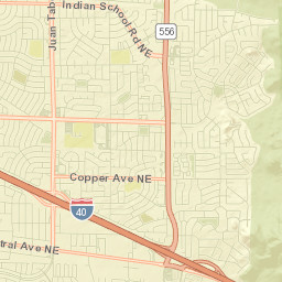 1503-1505 Tramway Road Northeast Street Map