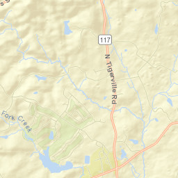 Tigerville Street Map