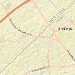 Stallings Street Map