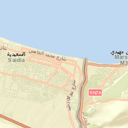 Saidia Street Map