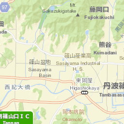 Sasayama Street Map