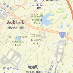 Miyoshi-shi Street Map
