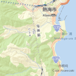 Atami-shi Street Map