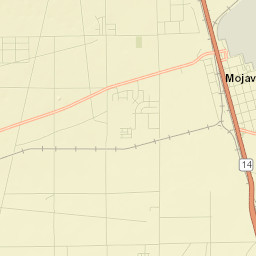 Mojave Street Map