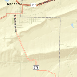 Mansfield Street Map