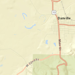 Danville Street Map
