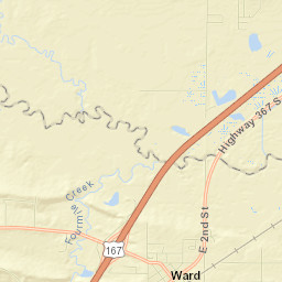 Ward Street Map