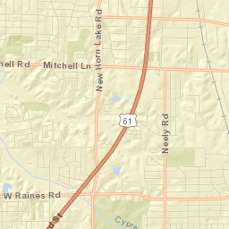 3173 Winslow Rd Memphis Tennessee Street Map