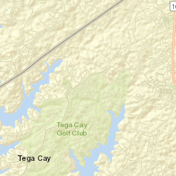 Tega Cay Drive, Tega Cay, SC 29708, USA Street Map