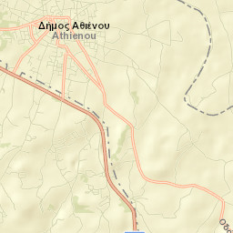 Athíenou Street Map