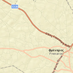 Frénaros Street Map