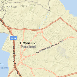 Paralímni Street Map
