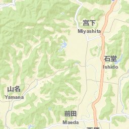 Minamibōsō Shi Street Map