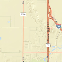 17603 Interstate 27, Canyon, TX 79015 Street Map