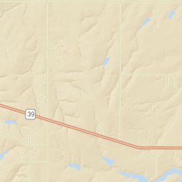 McClain County Street Map