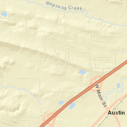 Austin Street Map
