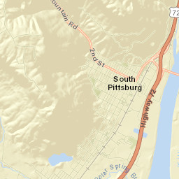 South Pittsburg Street Map