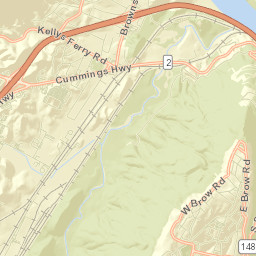 Lookout Mountain Street Map