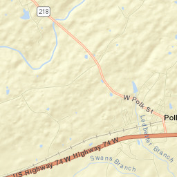 Polkton Street Map