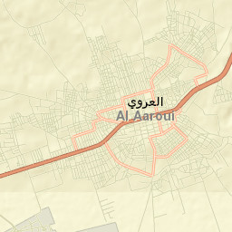Al Aaroui Street Map