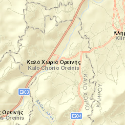 Klírou Street Map