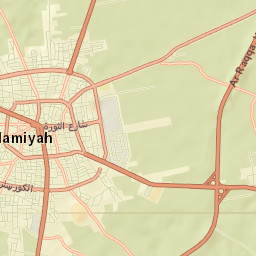 As Salamīyah Street Map