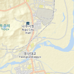 Naju Street Map