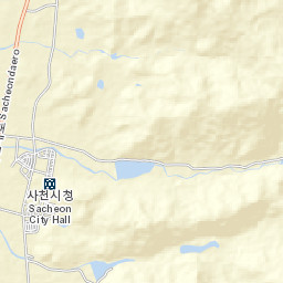 Sacheon-si Street Map