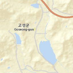 Goseong-gun Street Map