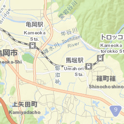 Kameoka Street Map