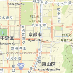 Kyoto Street Map