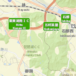 Rittō-shi Street Map
