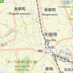 Ōbu Street Map