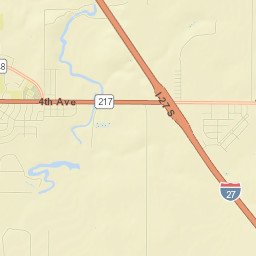 Randall County Street Map