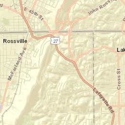 Rossville Street Map