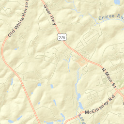 Travelers Rest Street Map