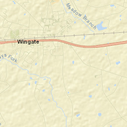 Wingate Street Map
