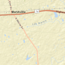 Marshville Street Map