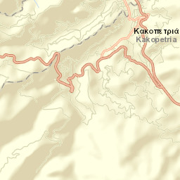 Kakopetriá Street Map