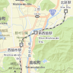 Nishiwaki Street Map