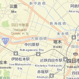 Yokkaichi-shi Street Map
