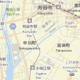 Kariya Street Map